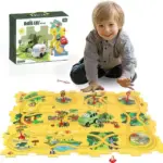 Christmas Gift_Children's Educational Puzzle Track Car Play Set - Image 10