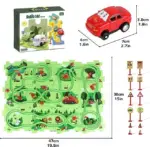 Christmas Gift_Children's Educational Puzzle Track Car Play Set - Image 12