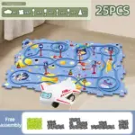 Christmas Gift_Children's Educational Puzzle Track Car Play Set - Image 16